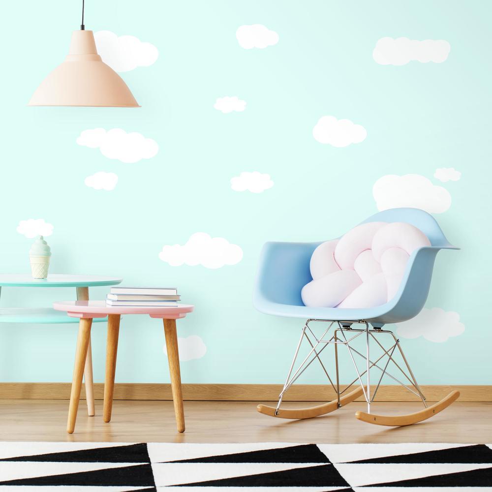 White Clouds Wall Decals Wall Decals RoomMates   