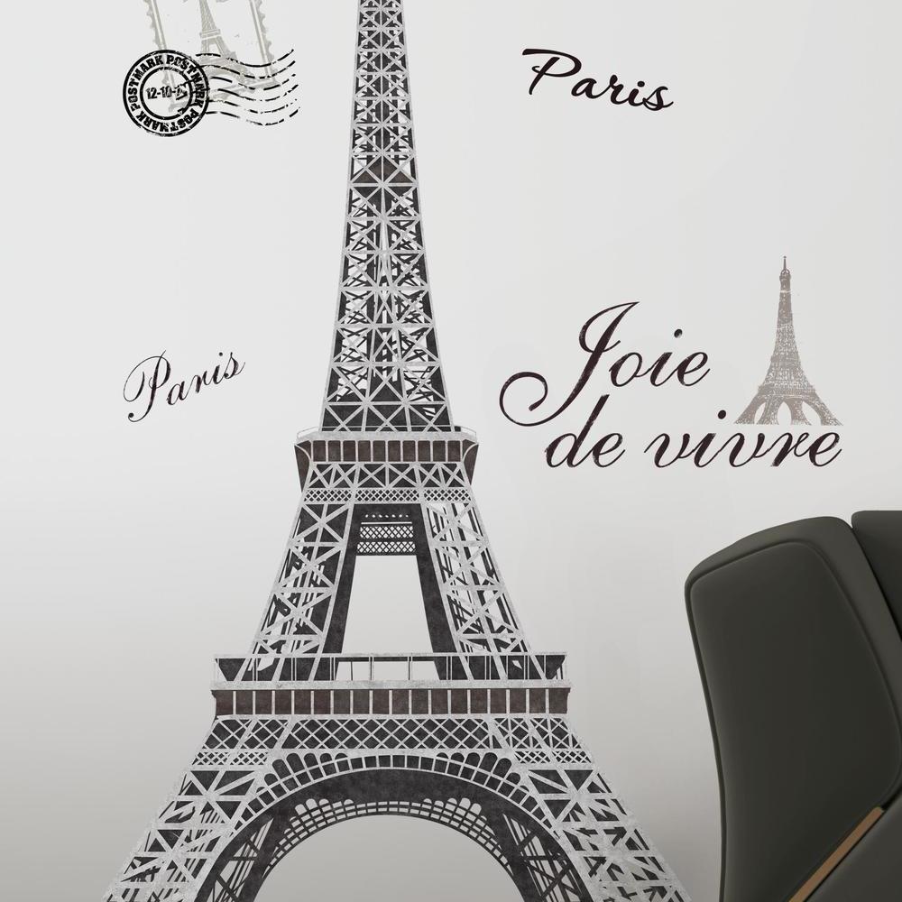 Eiffel Tower Giant Wall Decals Wall Decals RoomMates   