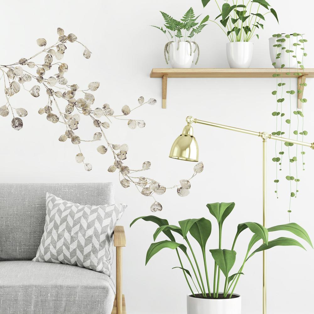Silver Dollar Branch Giant Wall Decals Wall Decals RoomMates   