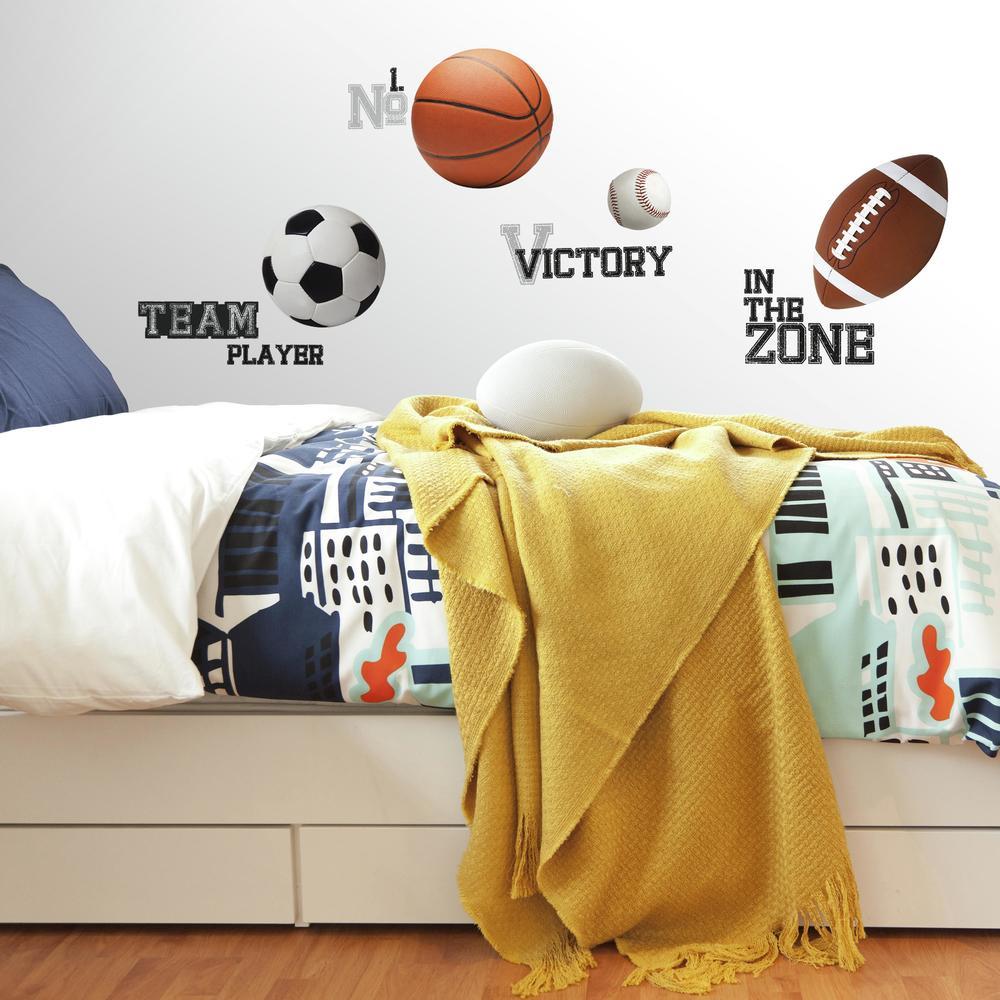 All Star Sports Sayings Wall Decals Wall Decals RoomMates   