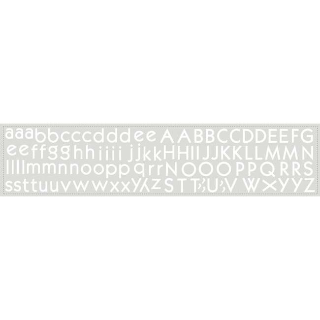 The Princess Sleeps Here Giant Wall Decal with Alphabet Wall Decals RoomMates   