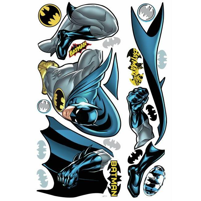Batman Bold Justice Giant Wall Decal Wall Decals RoomMates   