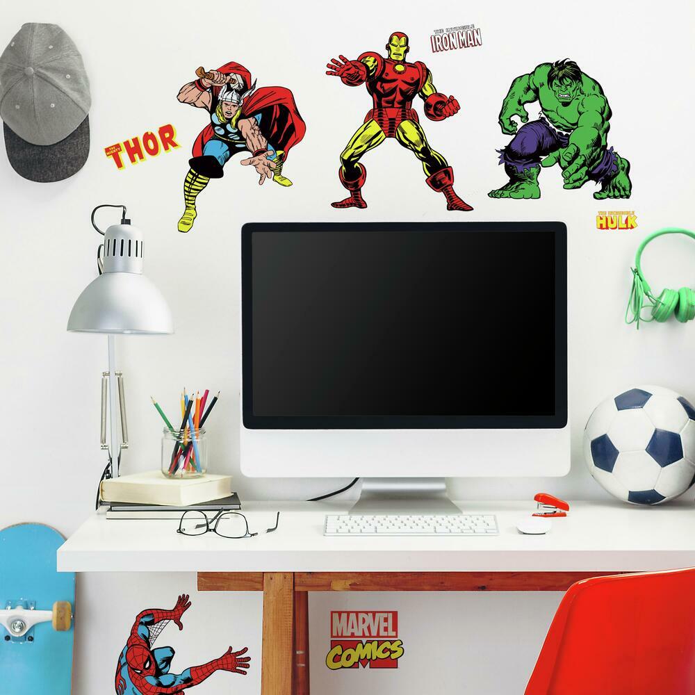 Marvel Classics Wall Decals Wall Decals RoomMates   