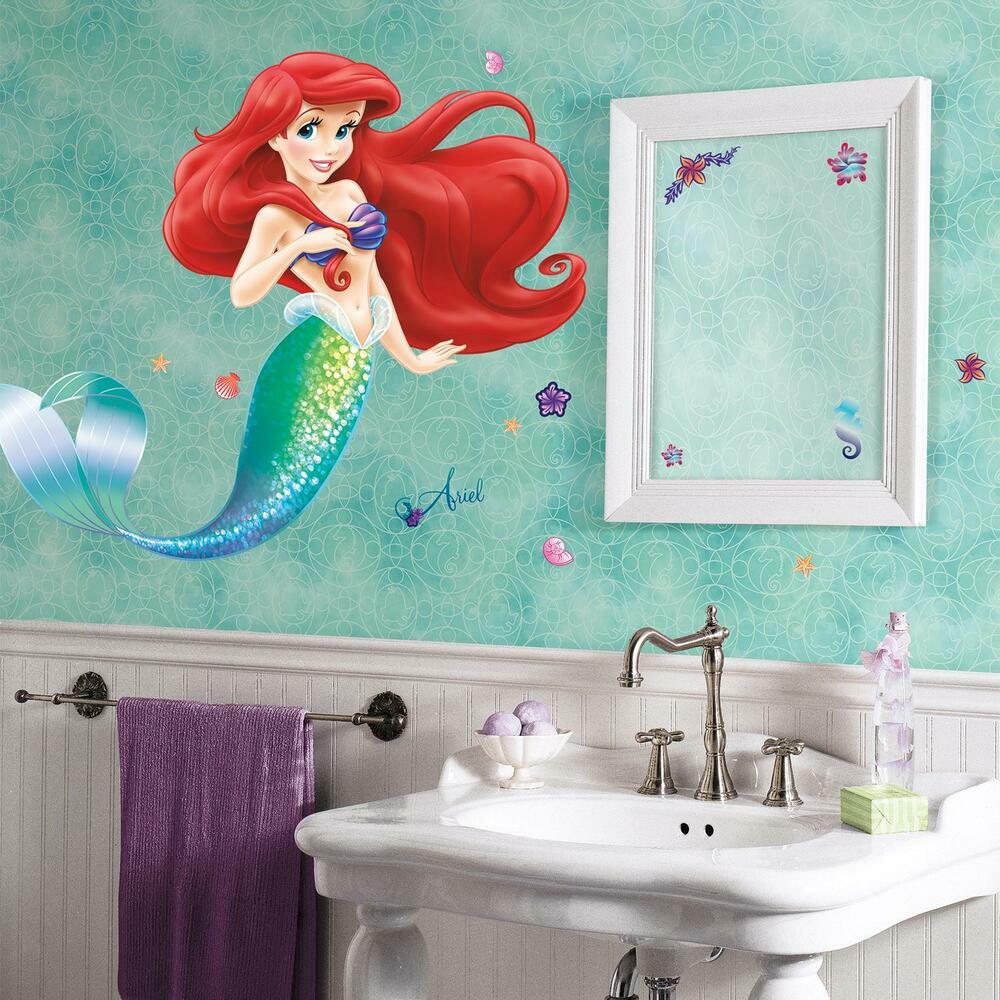 Disney The Little Mermaid Giant Wall Decal Wall Decals RoomMates   