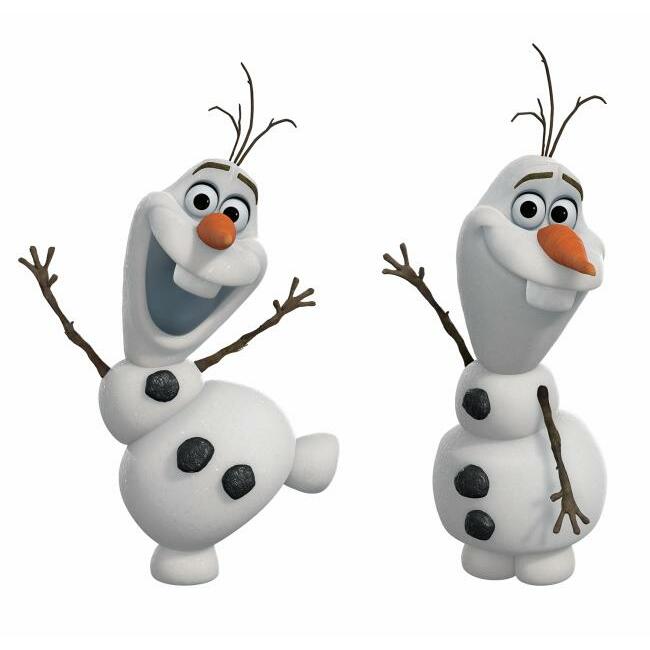 Frozen Olaf the Snow Man Wall Decals Wall Decals RoomMates   