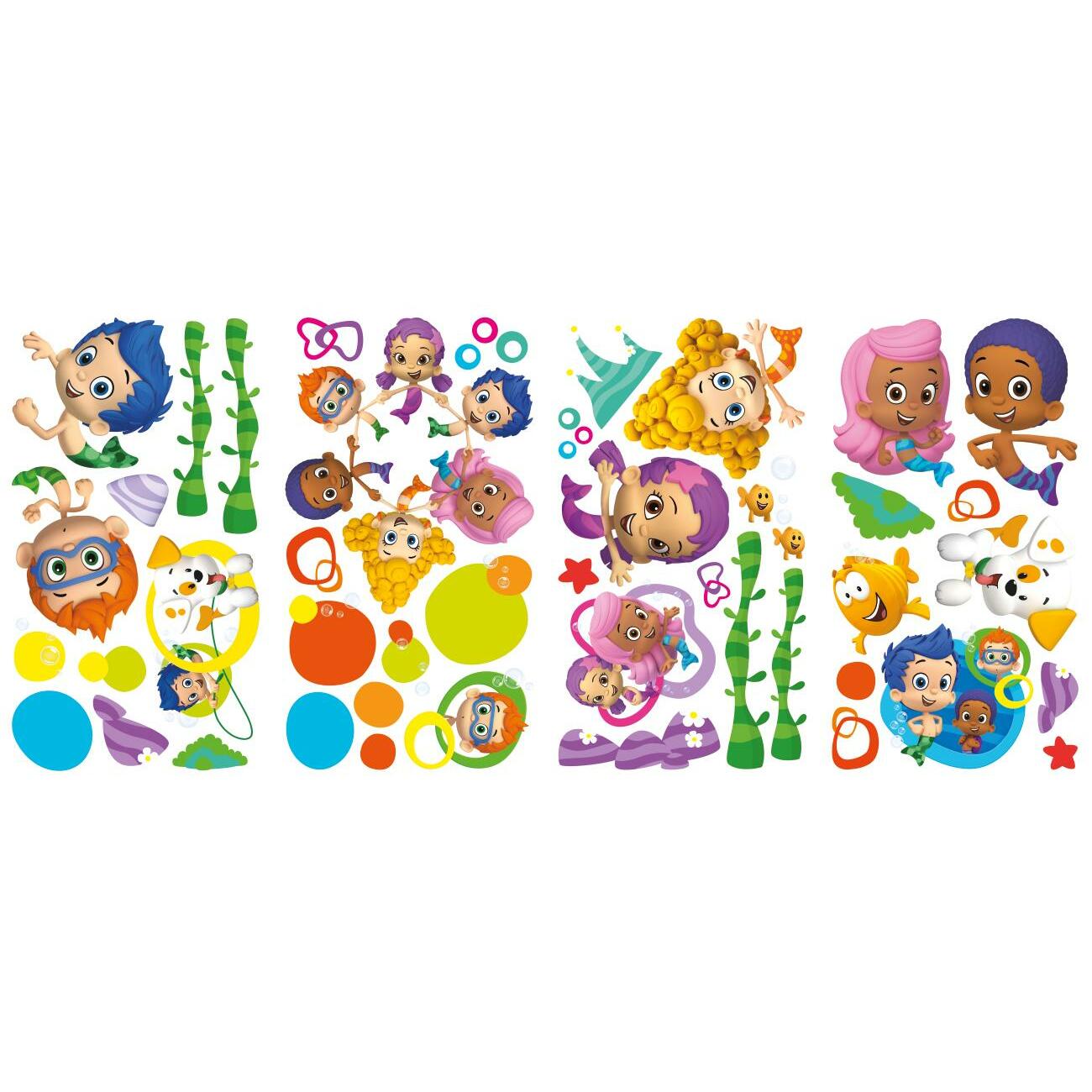 Bubble Guppies Wall Decals Wall Decals RoomMates   
