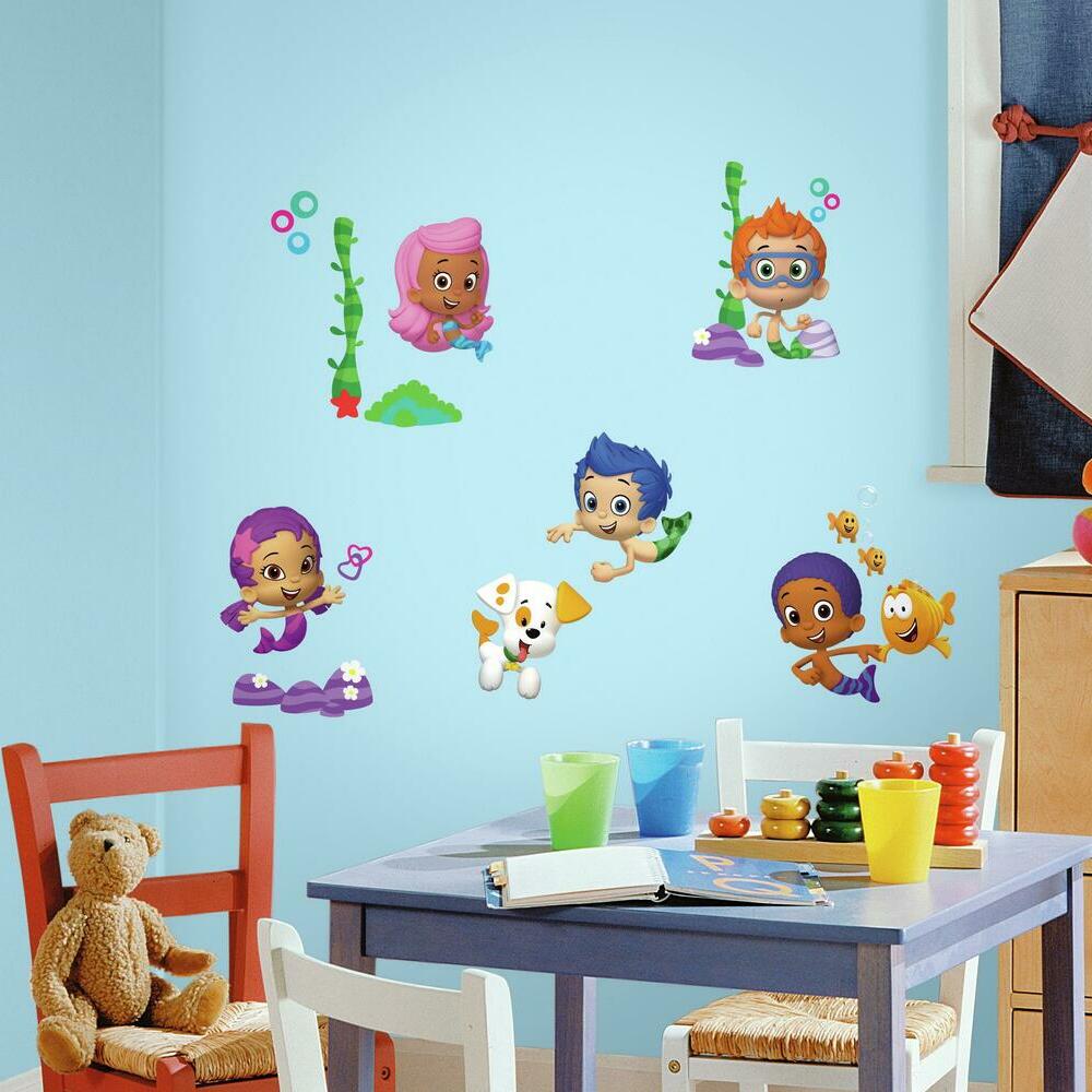 Bubble Guppies Wall Decals Wall Decals RoomMates   