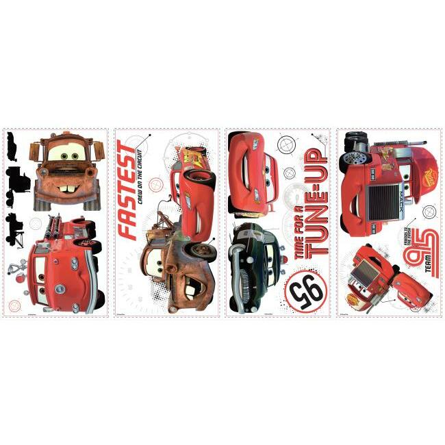 Disney Pixar Cars Friends to the Finish Wall Decals Wall Decals RoomMates   