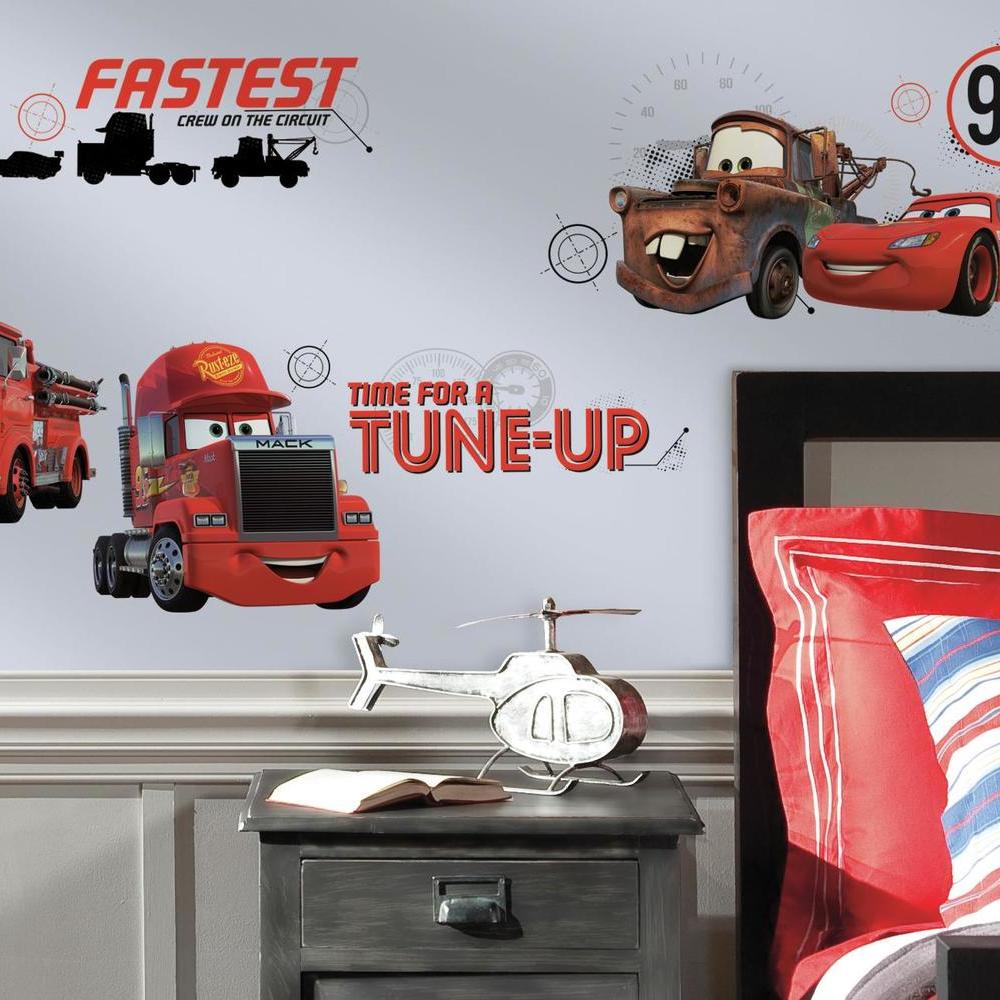 Disney Pixar Cars Friends to the Finish Wall Decals Wall Decals RoomMates   