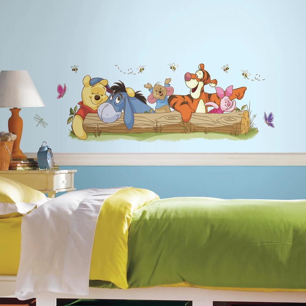 Pooh and Friends Outdoor Fun Giant Wall Decals Wall Decals RoomMates   