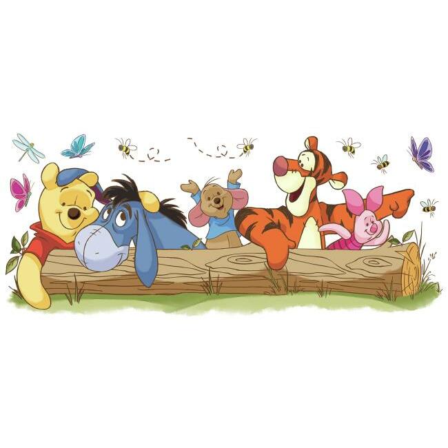 Pooh and Friends Outdoor Fun Giant Wall Decals Wall Decals RoomMates   