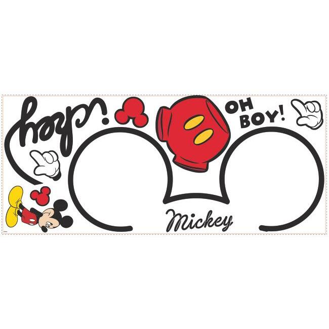 All About Mickey Giant Wall Decals Wall Decals RoomMates   