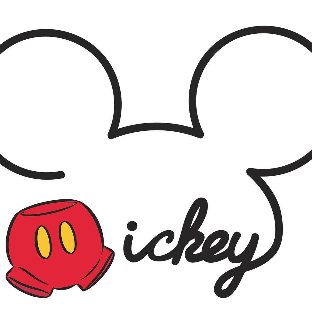 All About Mickey Giant Wall Decals Wall Decals RoomMates   