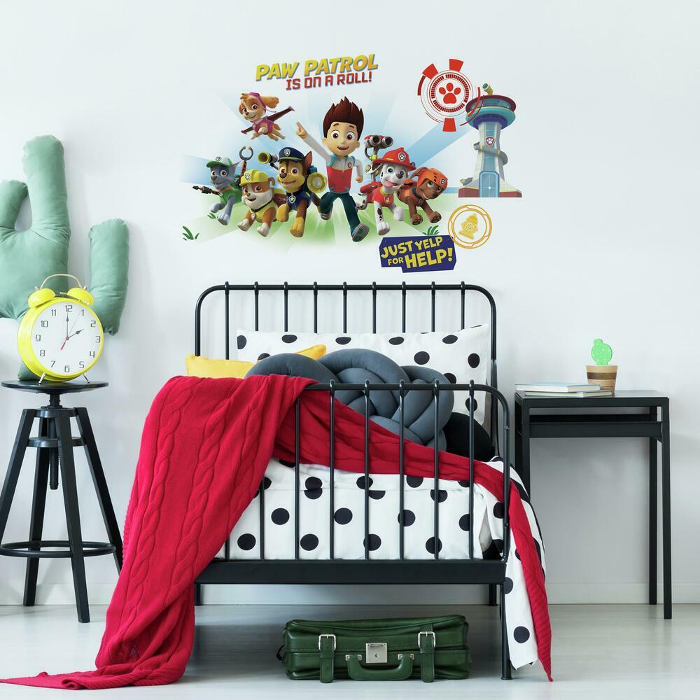 Paw Patrol Peel and Stick Wall Graphics Wall Decals RoomMates   