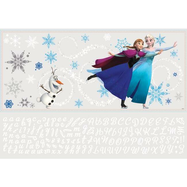 Disney Frozen Headboard Wall Decals With Personalization Wall Decals RoomMates   
