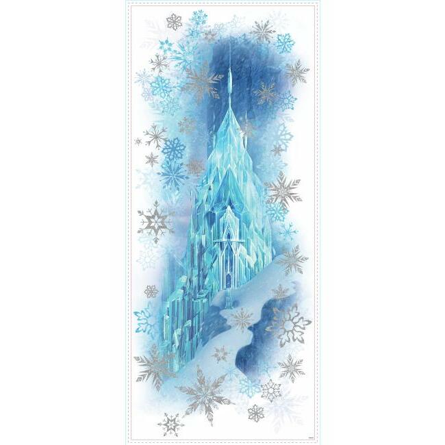 Disney Frozen Ice Palace ft. Elsa & Anna Giant Wall Decals With Glitter Wall Decals RoomMates   