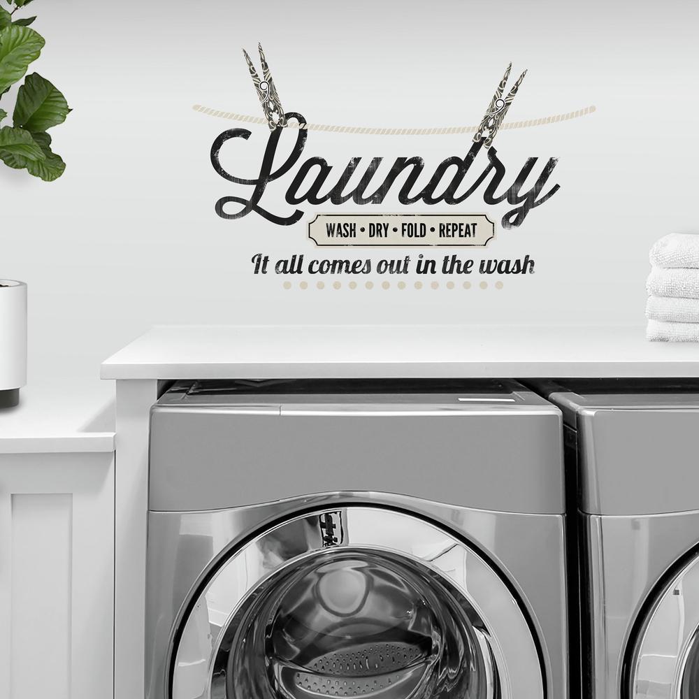 Laundry Quote Wall Decals Wall Decals RoomMates   
