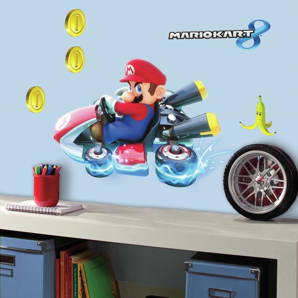 Mario Kart 8 Giant Wall Decals Wall Decals RoomMates   