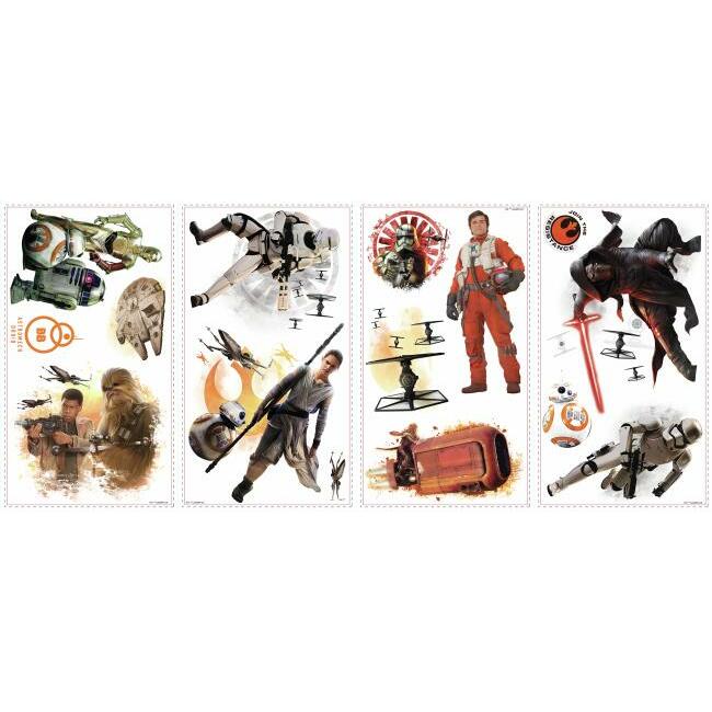 Star Wars: The Force Awakens Peel and Stick Wall Decals Wall Decals RoomMates   