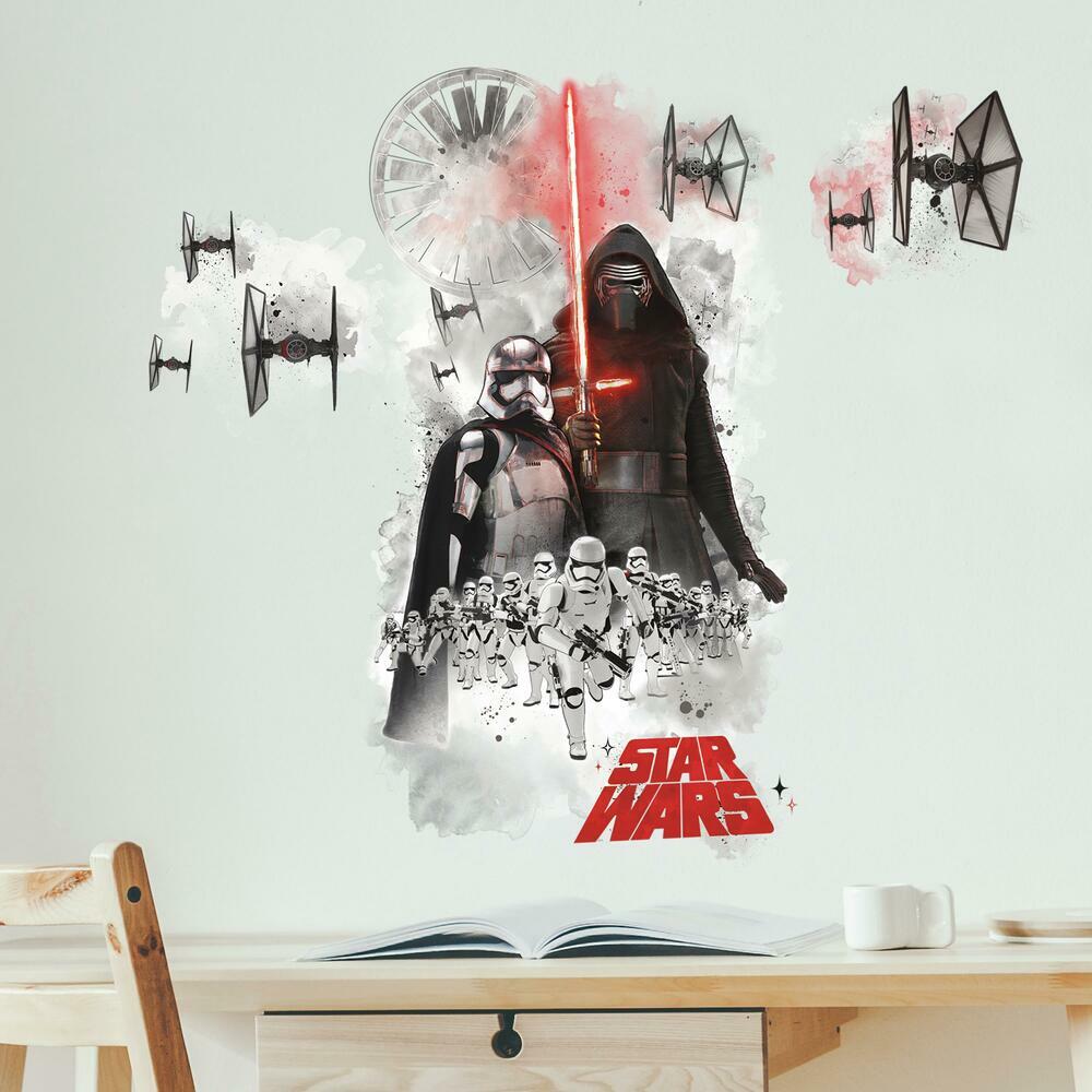 Star Wars: The Force Awakens Villain Giant Wall Graphic Wall Decals RoomMates   