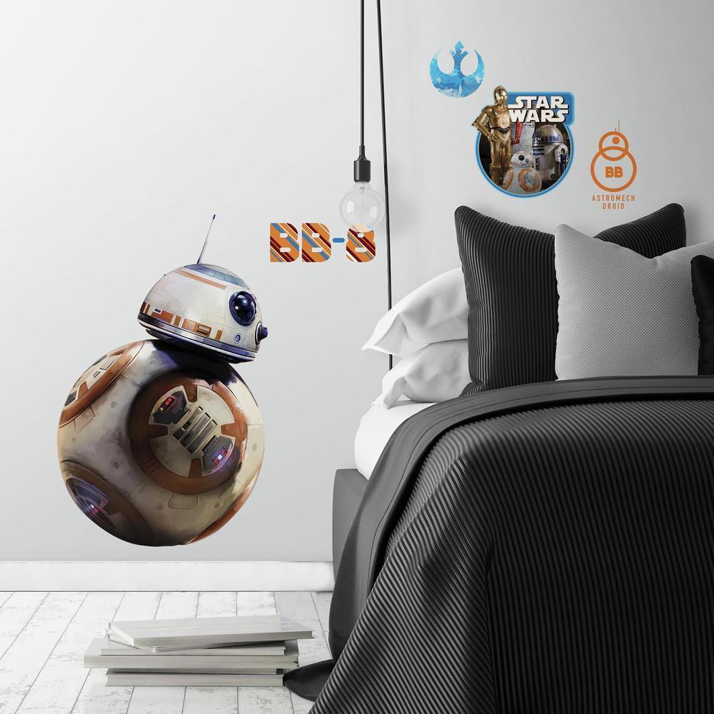 Star Wars: The Force Awakens BB-8 Giant Wall Decals Wall Decals RoomMates   
