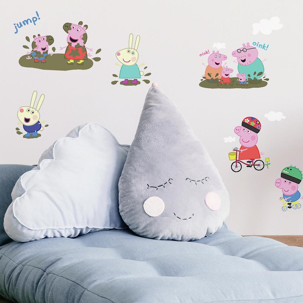 Peppa Pig Peel and Stick Wall Decals Wall Decals RoomMates   