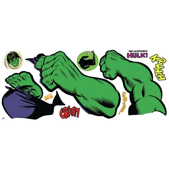 Classic Hulk Comic Giant Wall Decals Wall Decals RoomMates   