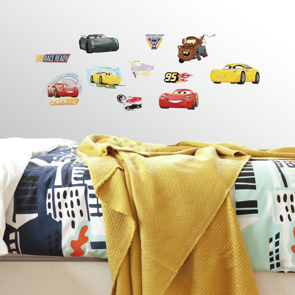 Disney Pixar Cars 3 Peel and Stick Wall Decals Wall Decals RoomMates   