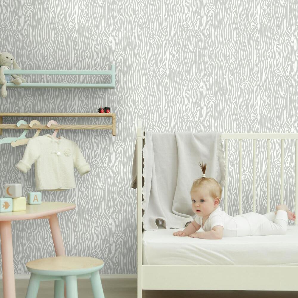 Patina Vie Wood Grain Peel and Stick Wallpaper Peel and Stick Wallpaper RoomMates   