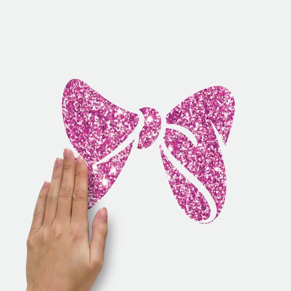 Minnie Mouse Peel and Stick Wall Decals with Glitter Wall Decals RoomMates   