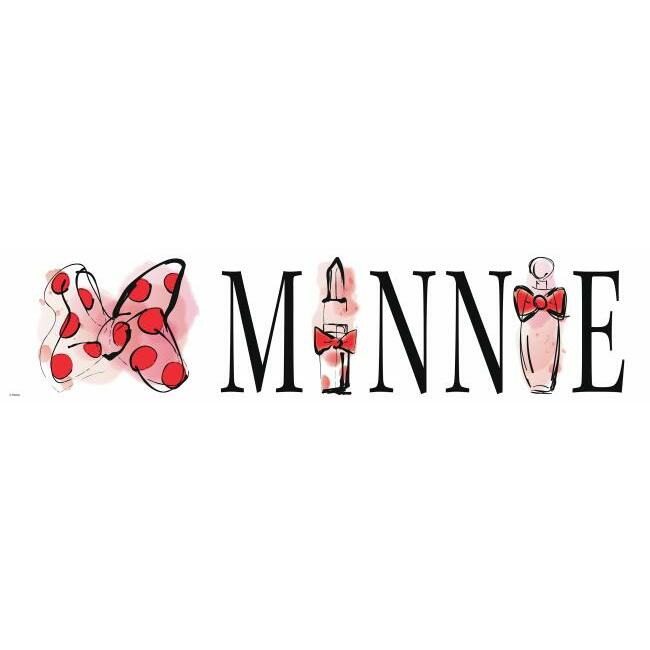 Minnie Mouse Perfume Peel and Stick Wall Decals Wall Decals RoomMates   