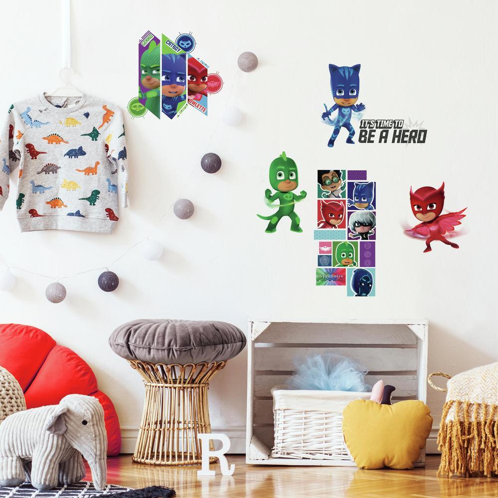 PJ Masks Peel and Stick Wall Decals Wall Decals RoomMates   