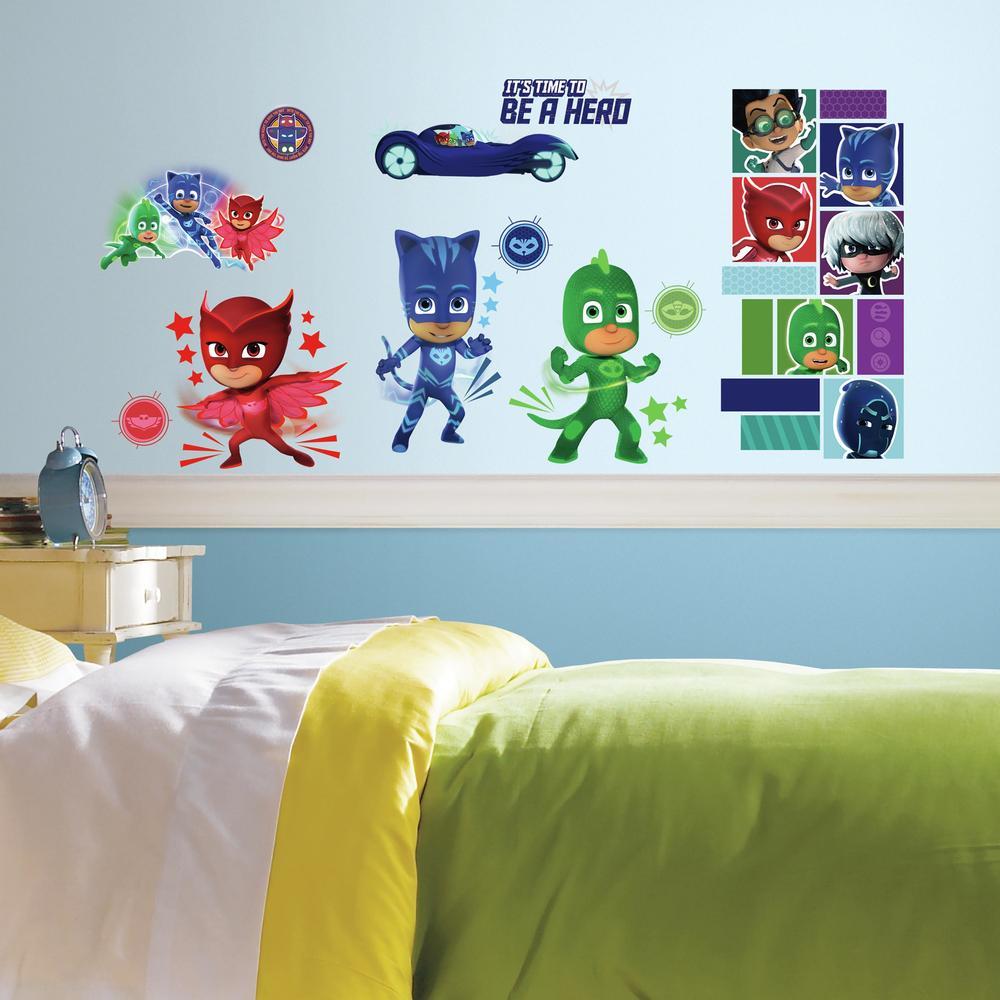 PJ Masks Peel and Stick Wall Decals Wall Decals RoomMates   