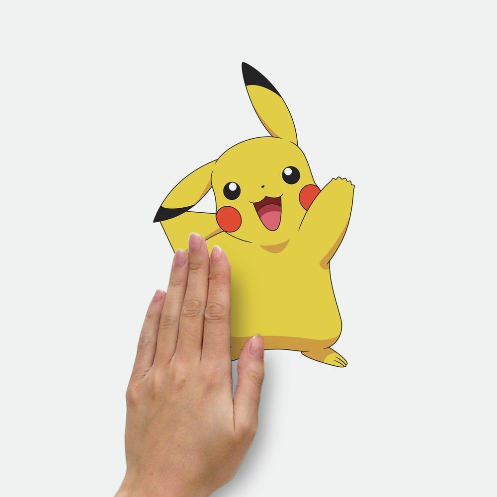 Pokemon Pikachu Peel and Stick Wall Decals Wall Decals RoomMates   
