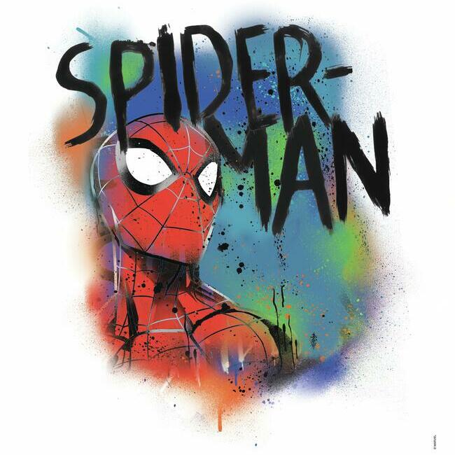 Spider-Man Classic Graffiti Giant Wall Decal Wall Decals RoomMates   