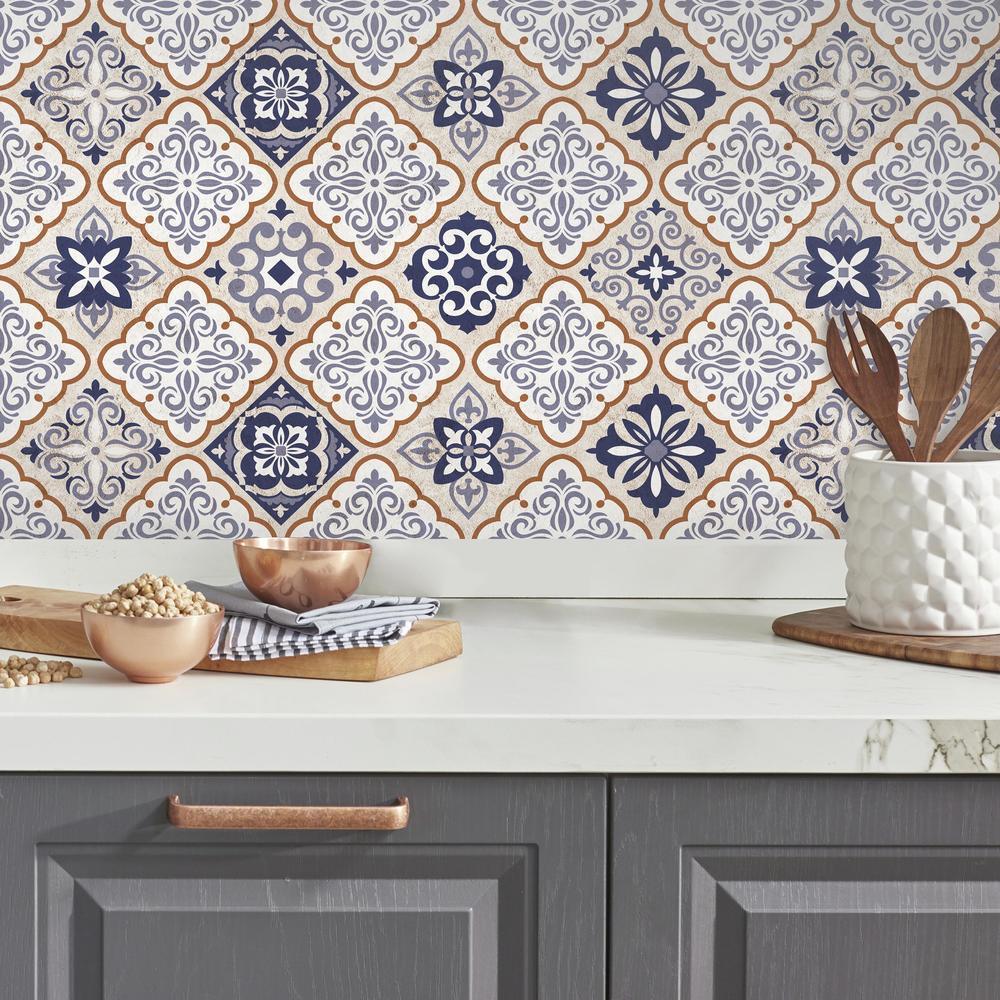 Mexican Tile Peel and Stick Wall Decals Wall Decals RoomMates   