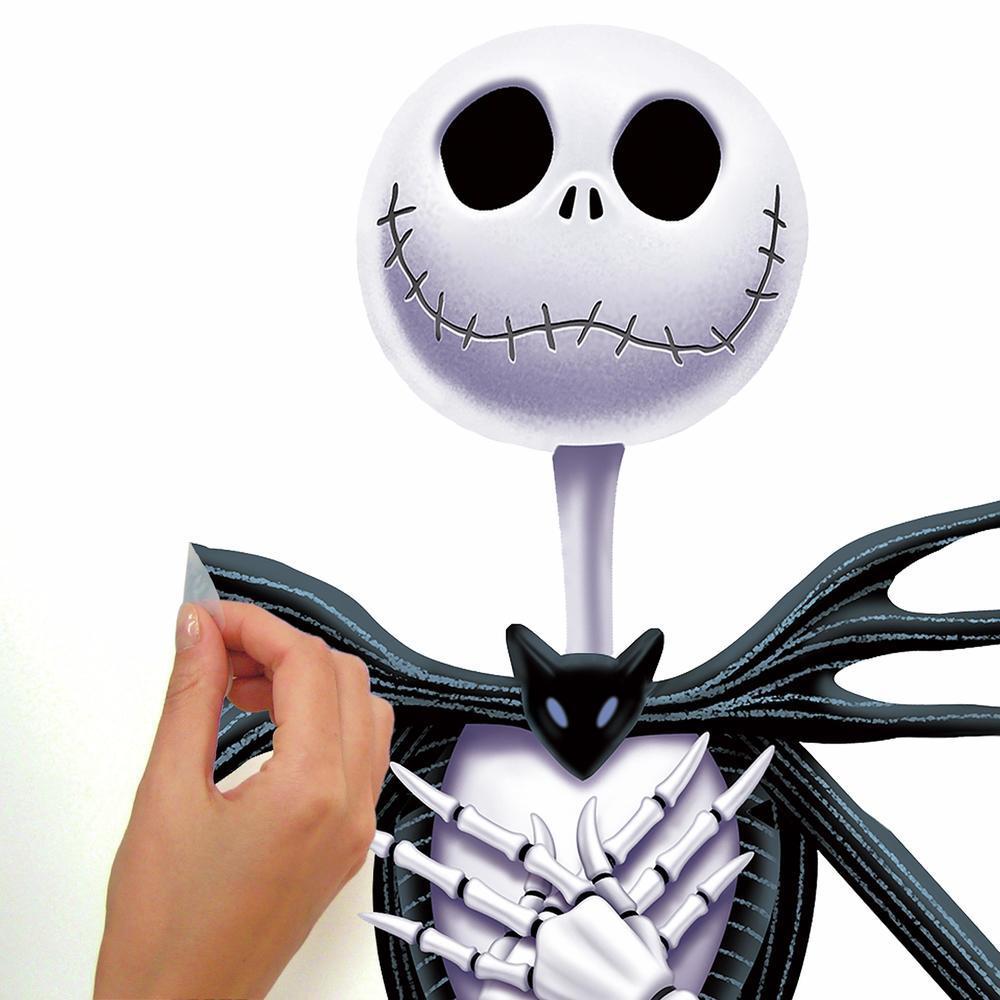 Disney Tim Burton's The Nightmare Before Christmas Jack Peel and Stick Giant Wall Decals Wall Decals RoomMates   