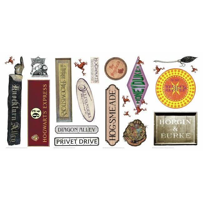 Harry Potter Signs Wall Decals Wall Decals RoomMates   