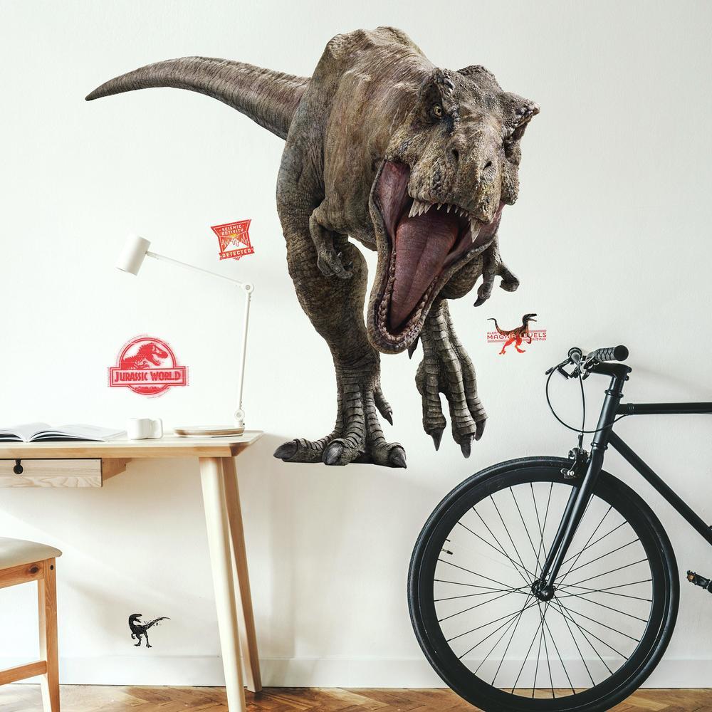 Jurassic World: Fallen Kingdom T-Rex Giant Wall Decal Wall Decals RoomMates   