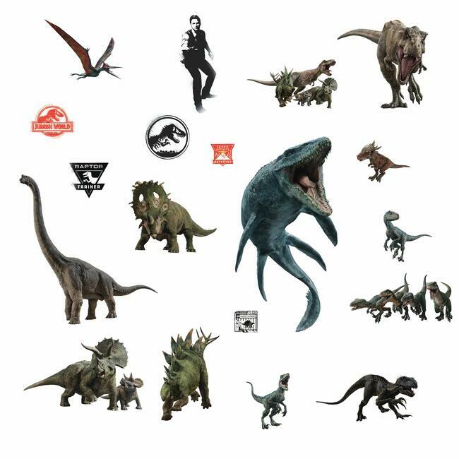 Jurassic World: Fallen Kingdom Wall Decals Wall Decals RoomMates   