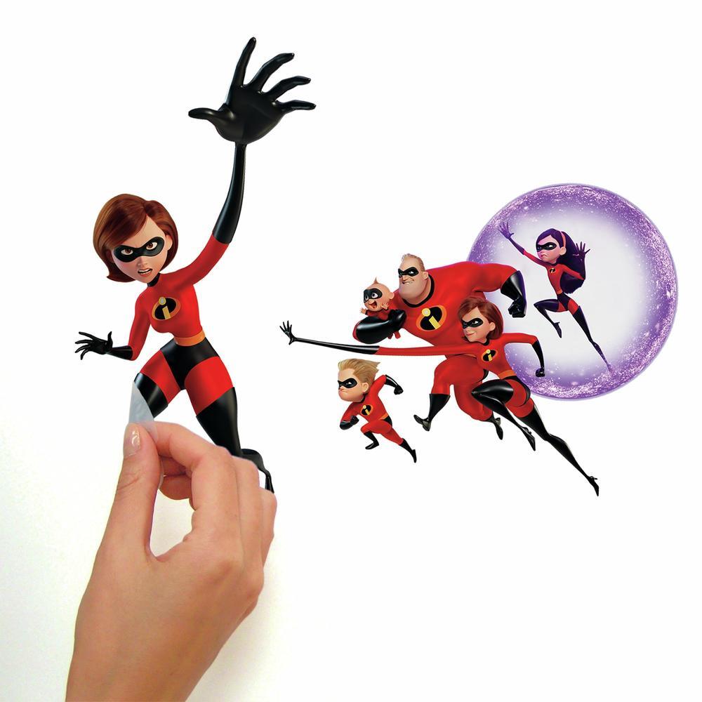 Disney Pixar Incredibles 2 Peel and Stick Wall Decals Wall Decals RoomMates   