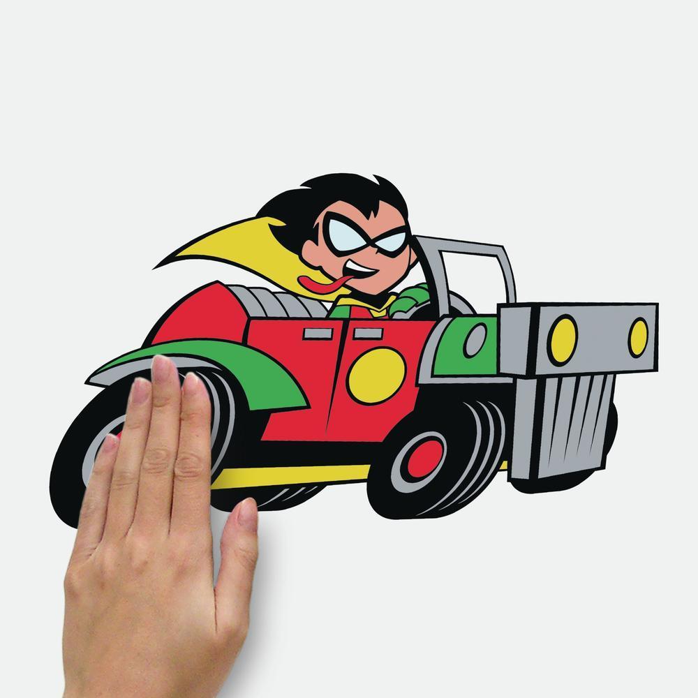 Teen Titans GO! Robin Peel and Stick Giant Wall Decals Wall Decals RoomMates   