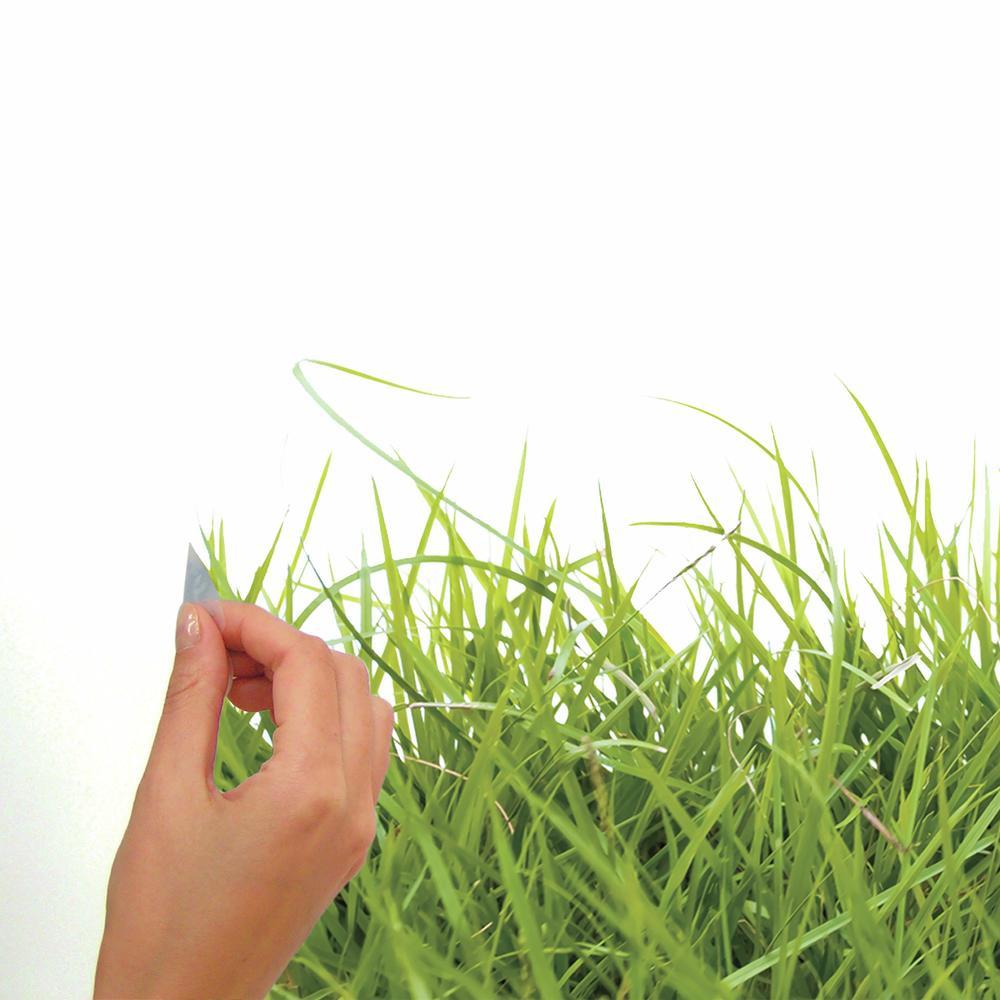 Grass Peel and Stick Giant Wall Decals Wall Decals RoomMates   