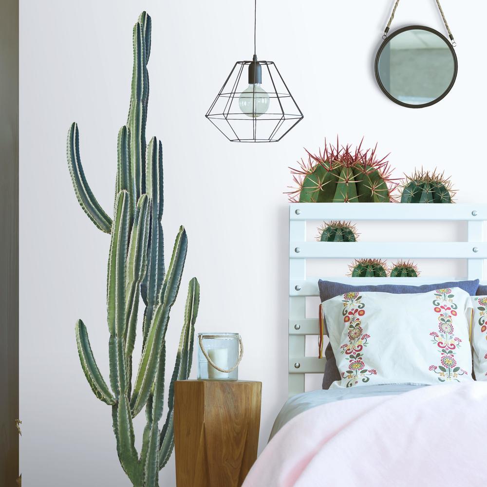 Cactus Giant Peel and Stick Wall Decals Wall Decals RoomMates   