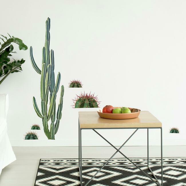 Cactus Giant Peel and Stick Wall Decals Wall Decals RoomMates   
