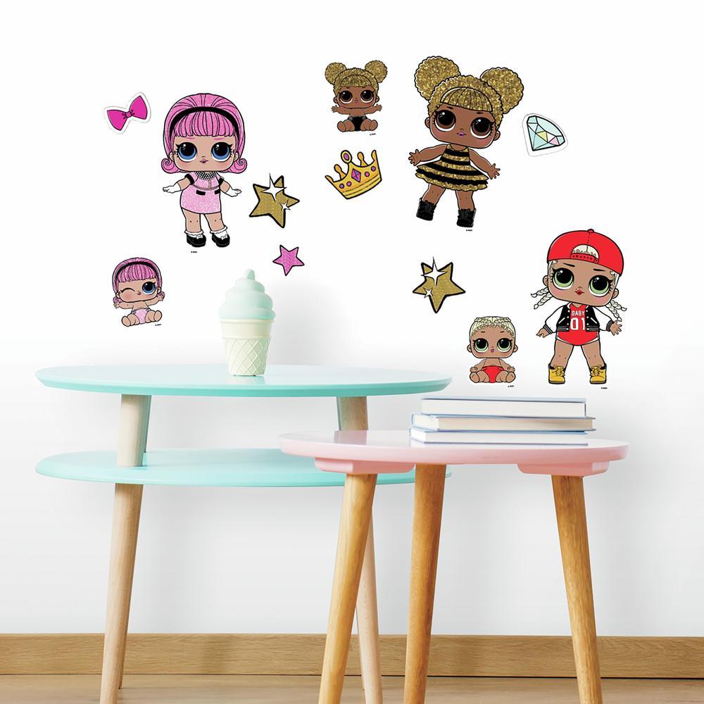 LOL Surprise! Peel and Stick Wall Decals Wall Decals RoomMates   