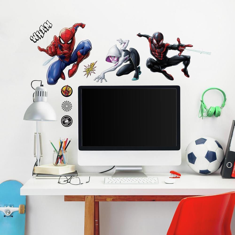Spider-Man Peel and Stick Wall Decals Wall Decals RoomMates   