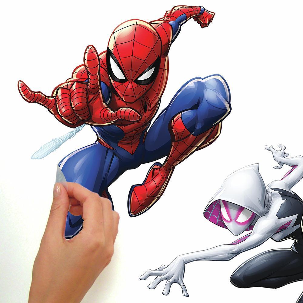 Spider-Man Peel and Stick Wall Decals Wall Decals RoomMates   