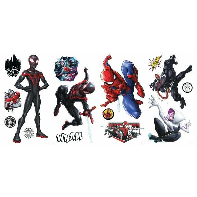 Spider-Man Peel and Stick Wall Decals Wall Decals RoomMates   