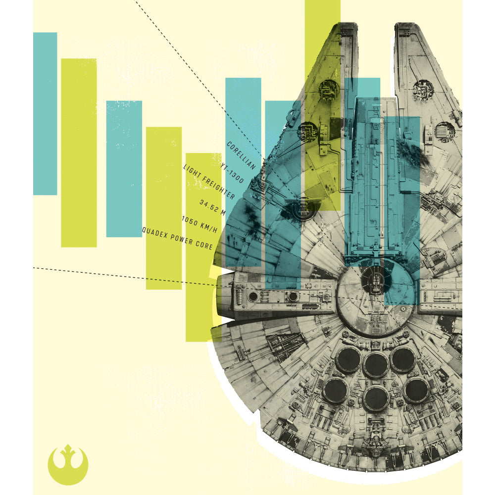 Millennium Falcon Tapestry Tapestry RoomMates   